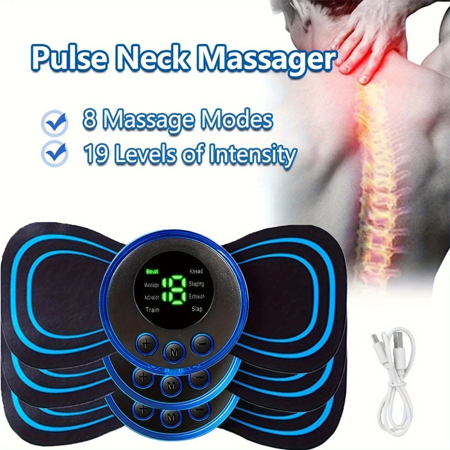NeckRelax | מעסה צוואר חשמלי EMS