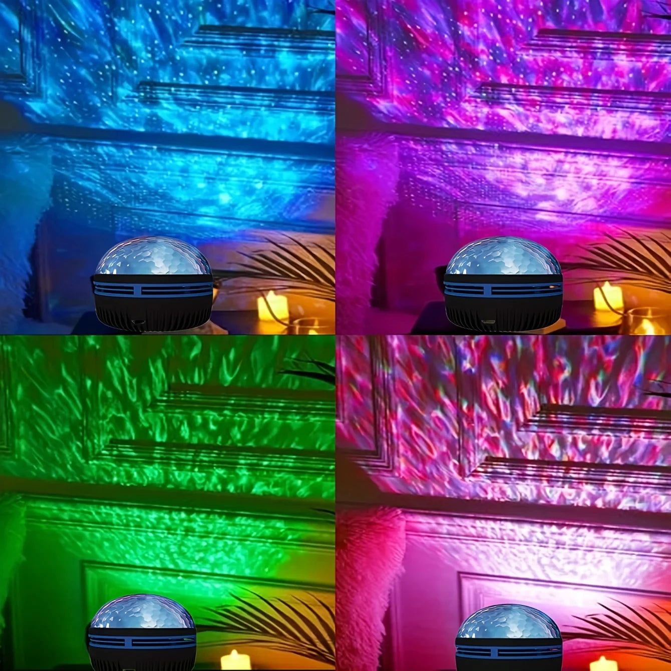 GalaxyDream | מקרן כוכבים וגלי אור לחדר