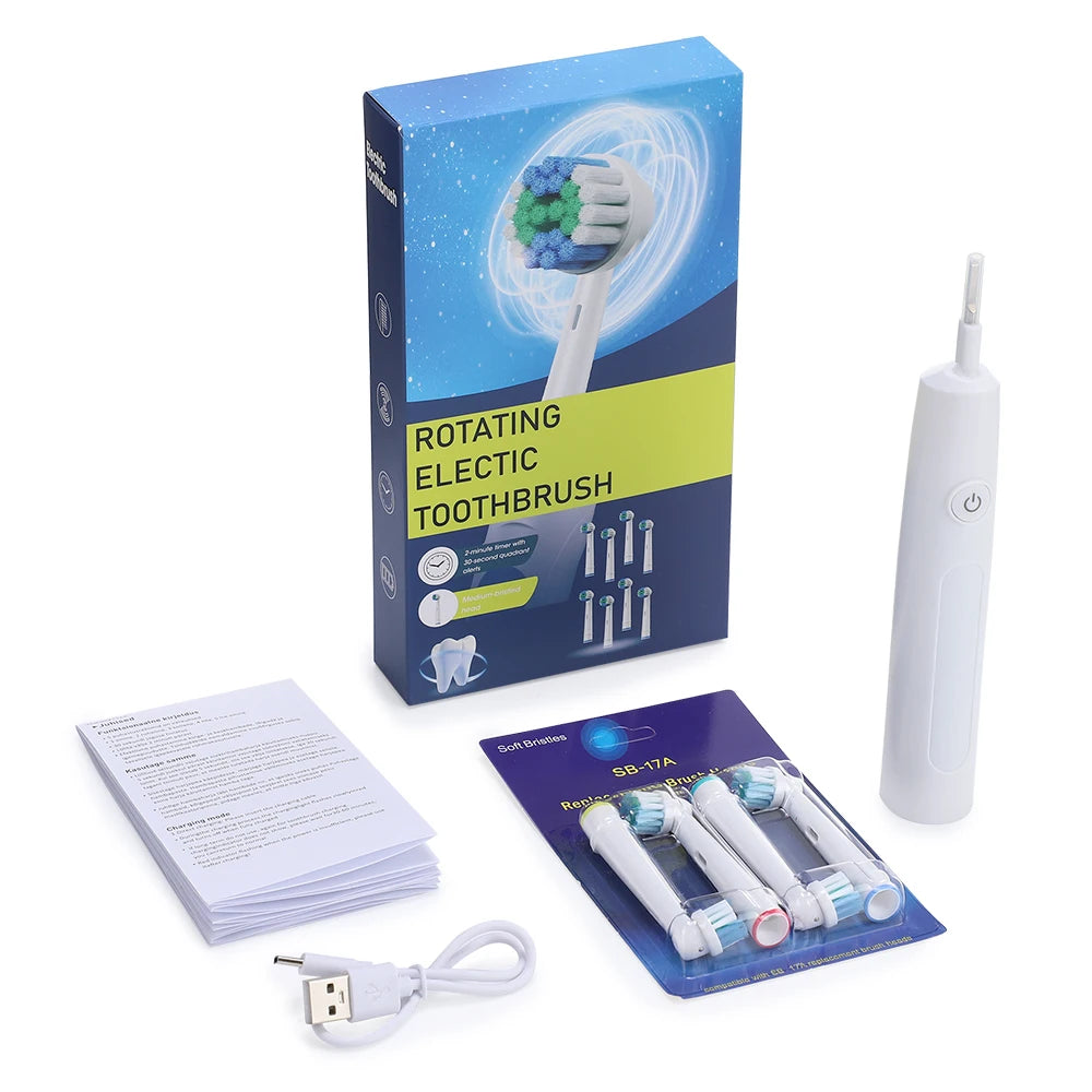 DentaSpin | מברשת שיניים חשמלית מסתובבת