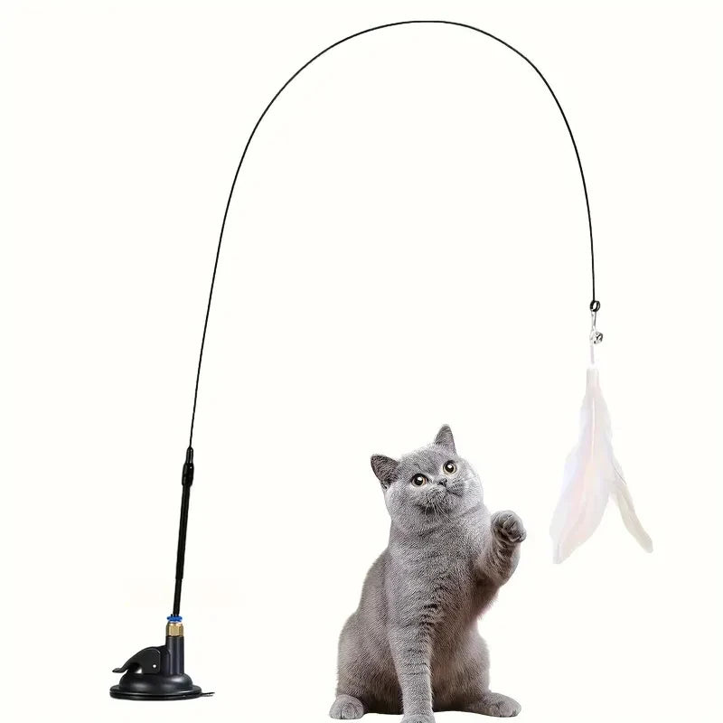 PlayPaw | חכת נוצות אינטראקטיבית לחתולים