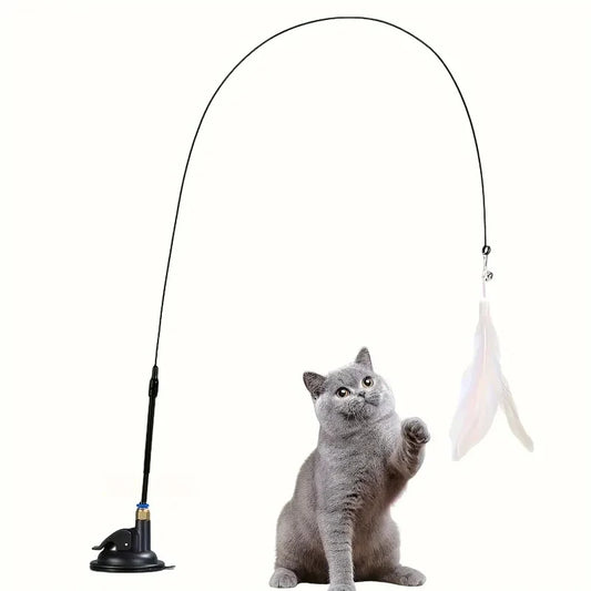 PlayPaw | חכת נוצות אינטראקטיבית לחתולים
