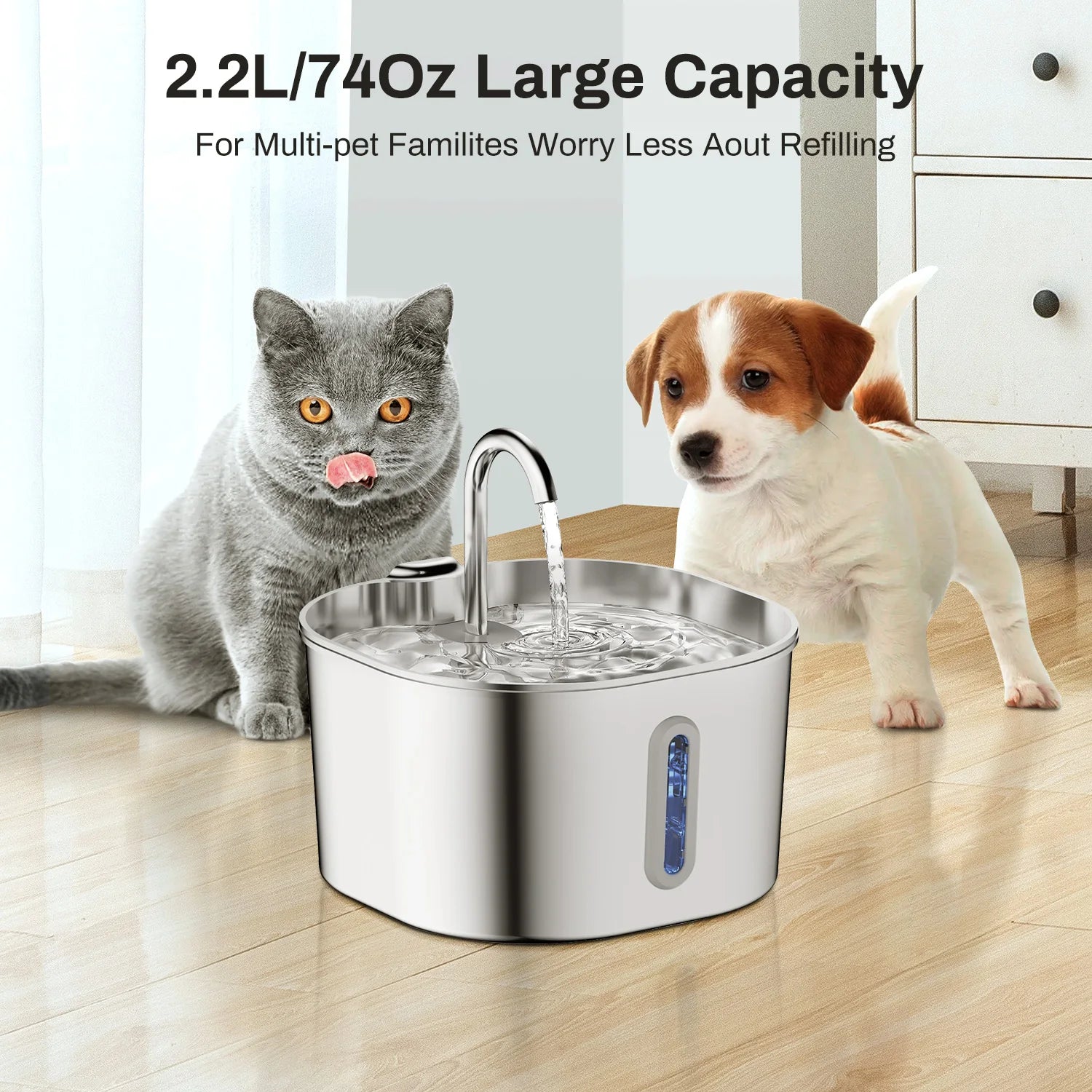 PurePaw | מזרקת מים אוטומטית לחתולים
