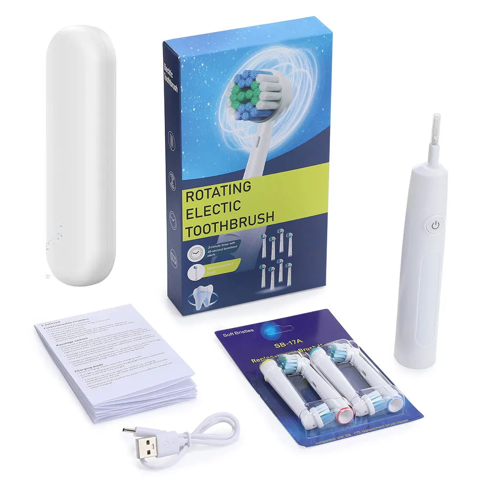 DentaSpin | מברשת שיניים חשמלית מסתובבת